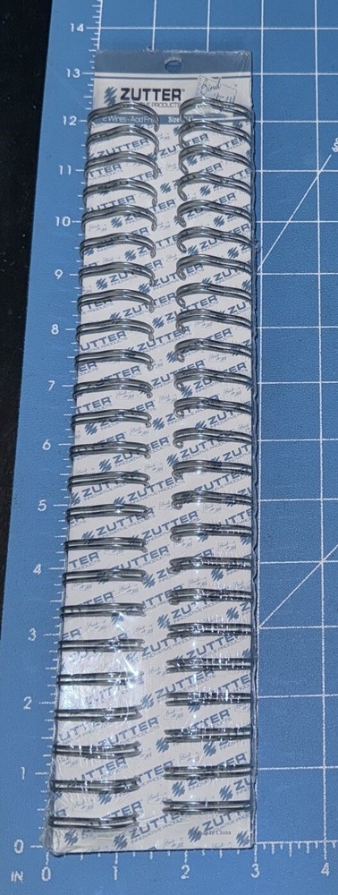 Zutter Bind-it-All - 3/4" 2 pc Silver  Wire Package