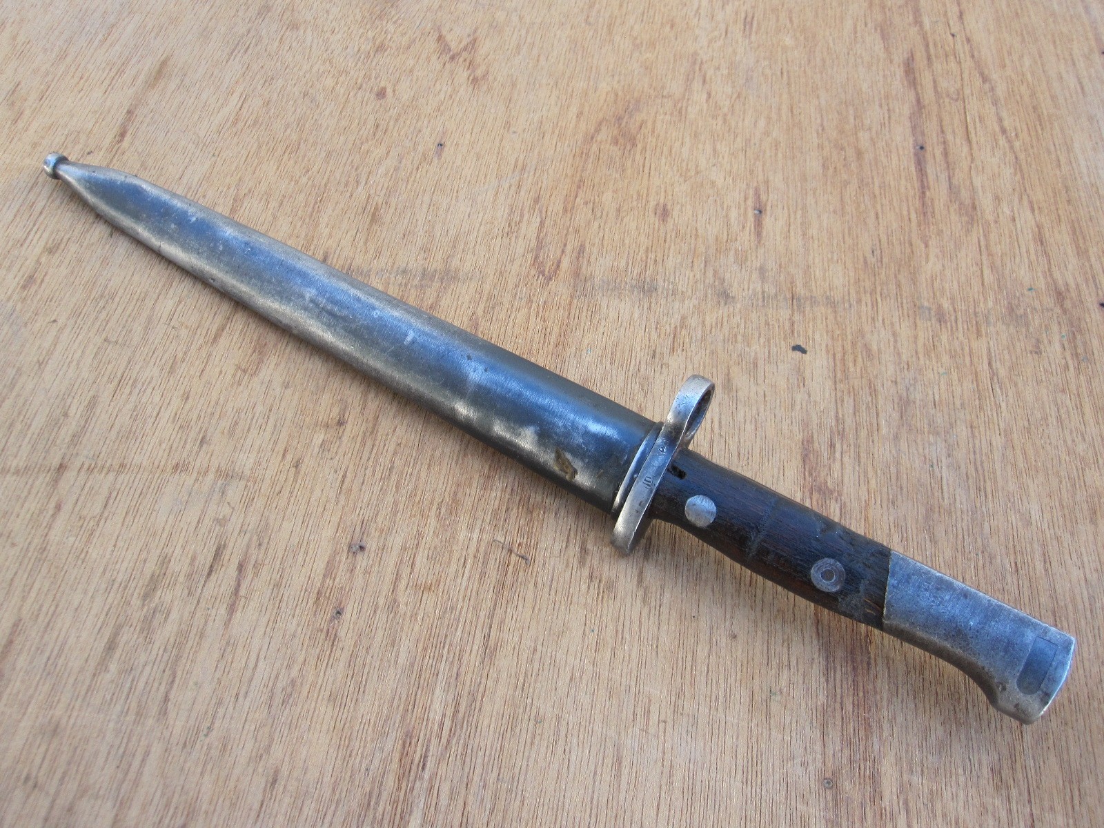 Yugoslavian K98 Mauser Bayonet PREDUZEĆE 44 Model 1948 M48 with Scabbard, Used
