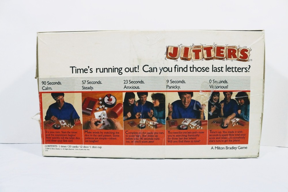 Vintage Game Jitters 1986
