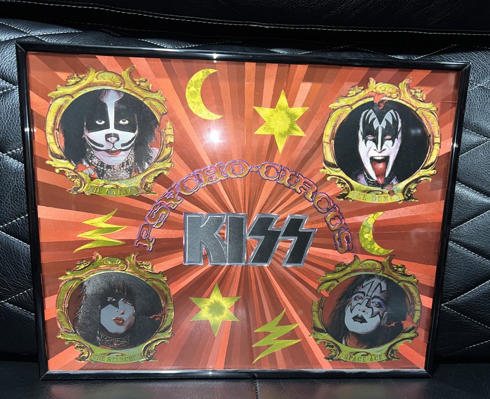 Kiss Memorabilia Psycho Circus Picutre
