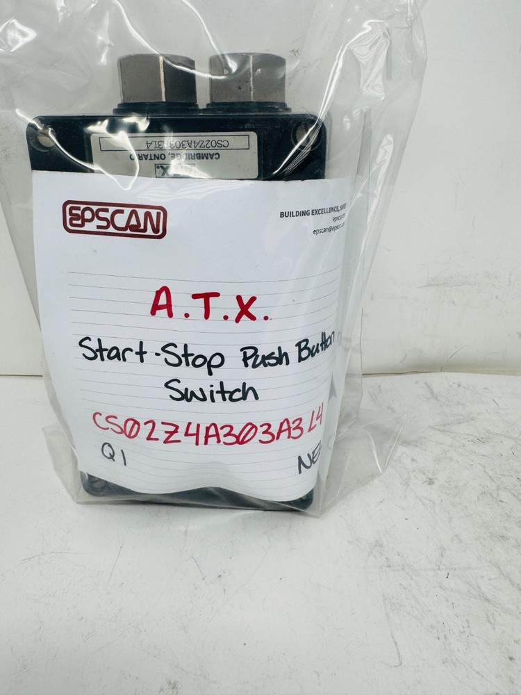 ATX Start- Stop Button Selector Switch ATX CS02Z4A303A3L4  Open Box