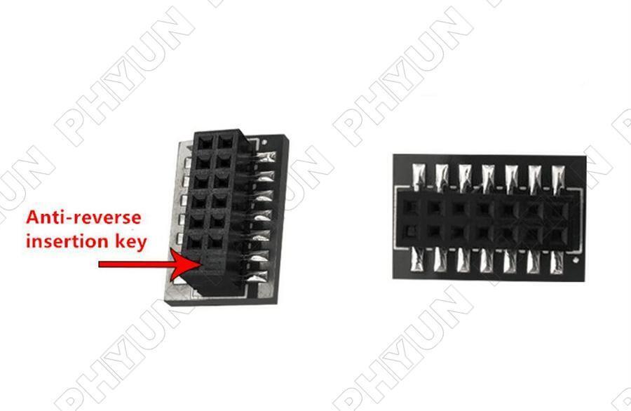TPM 2.0 Security Module For Asrock 14 Pin SPI TPM2.0 Motherboard For Windows 11
