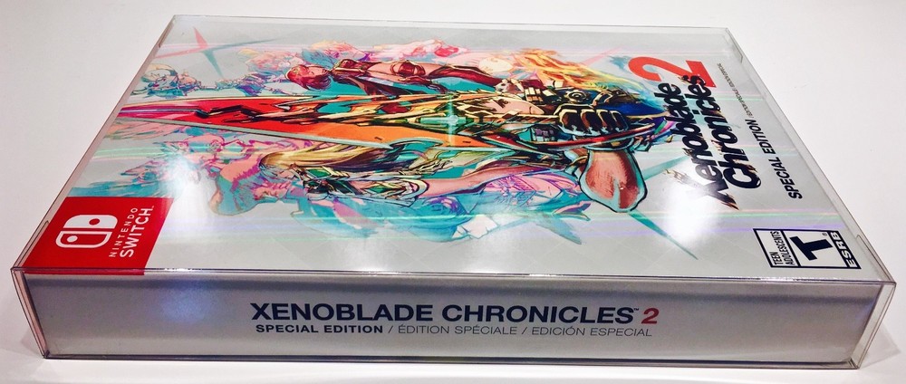 1 Clear Box Protector XENOBLADE CHRONICLES 2 Special Edition Nintendo Switch