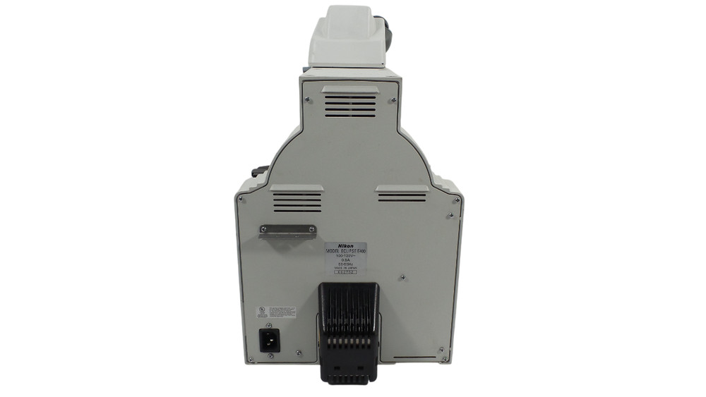 DEFECTIVE DAMAGENikon Eclipse E400 Microscope w3 Objectives G3D