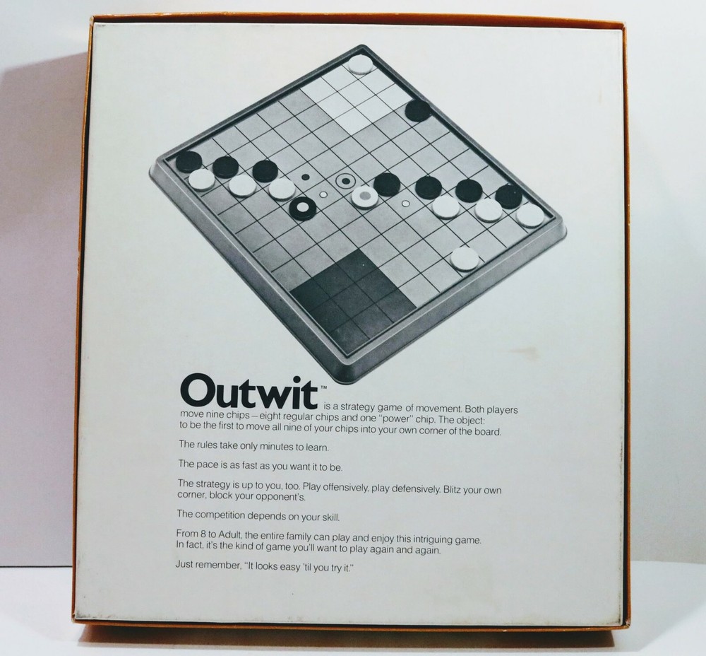 Vintage Game Outwit - 1978
