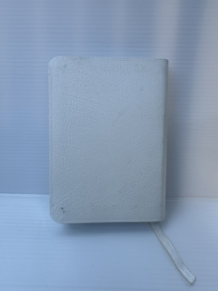 Sterling Silver Front Covered Pocket Bible Hallmarked