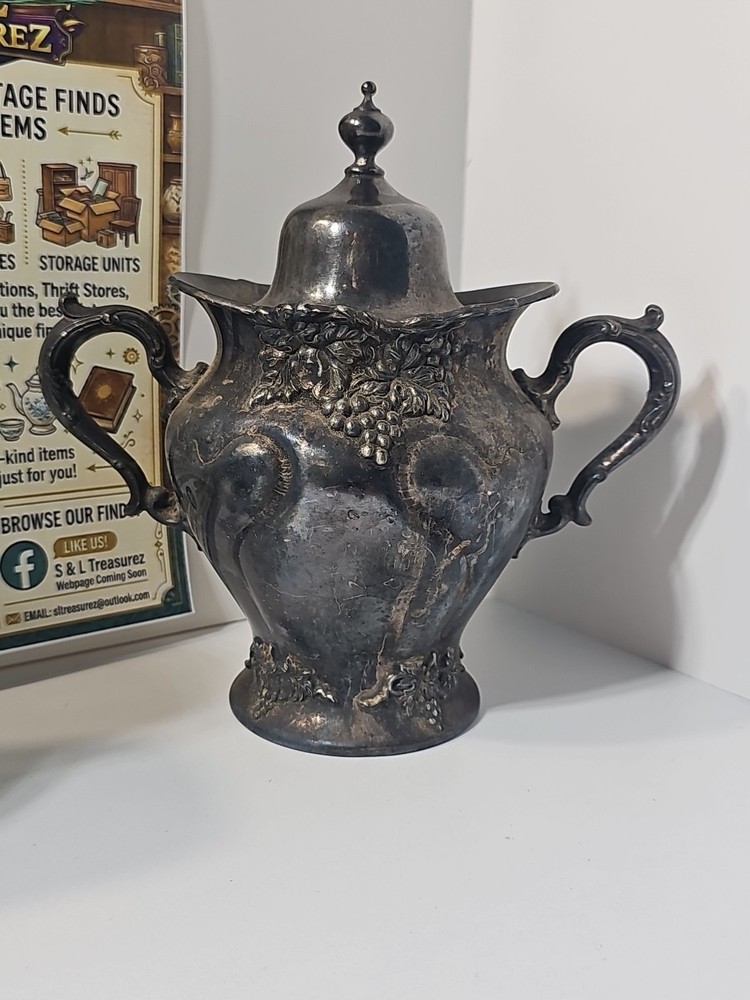 victor silver co quadruple plate Set