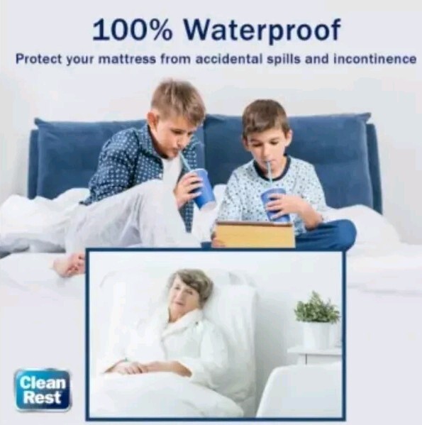 Cleanrest Pro Sofa Bed Mattress Encasement, Queen 60"x72"x4 To 7" Zip N Click