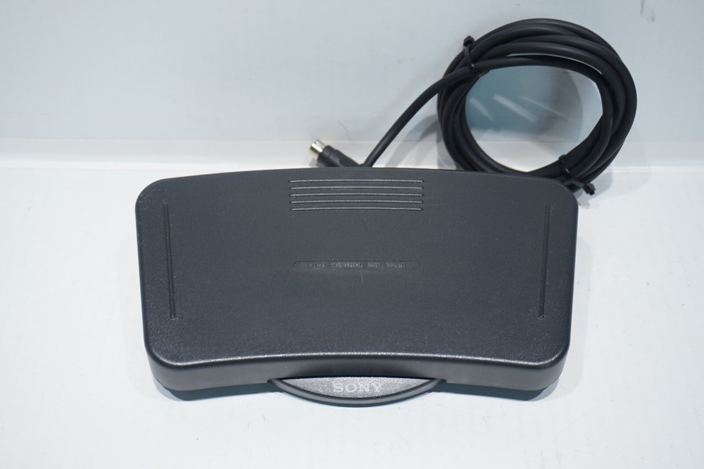 SONY DICTATION TRANSCRIBER FOOT SWITCH PEDAL CONTROL UNIT FS-80