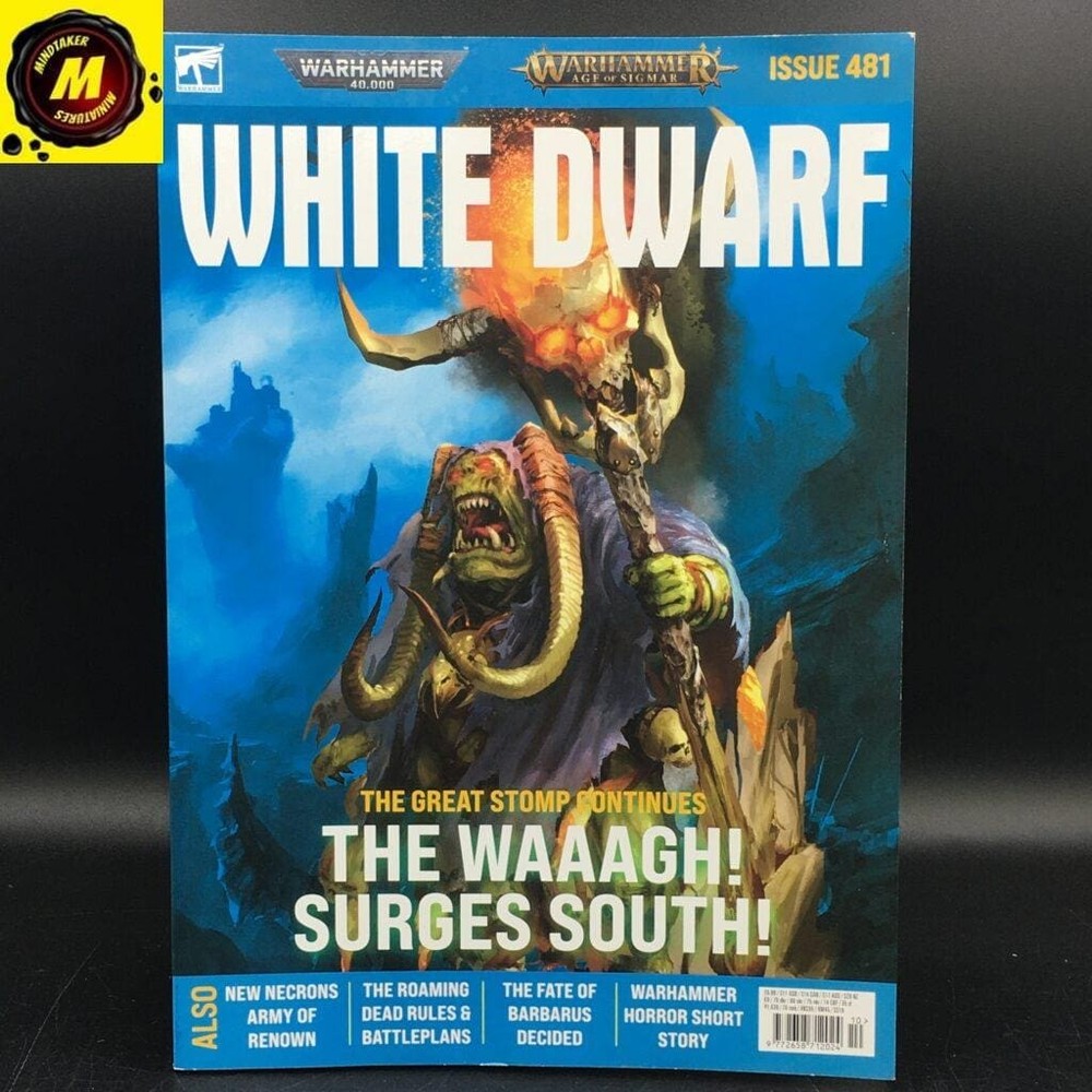 White Dwarf #481 - #WD481 - White Dwarf