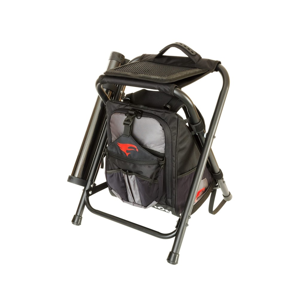 Elevation Black Nest Shooters Stool and Backpack