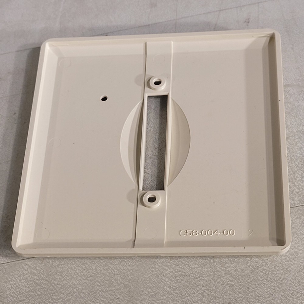 Fike Relay Module Wall Plate Off White Switch Fire 5" X 5"