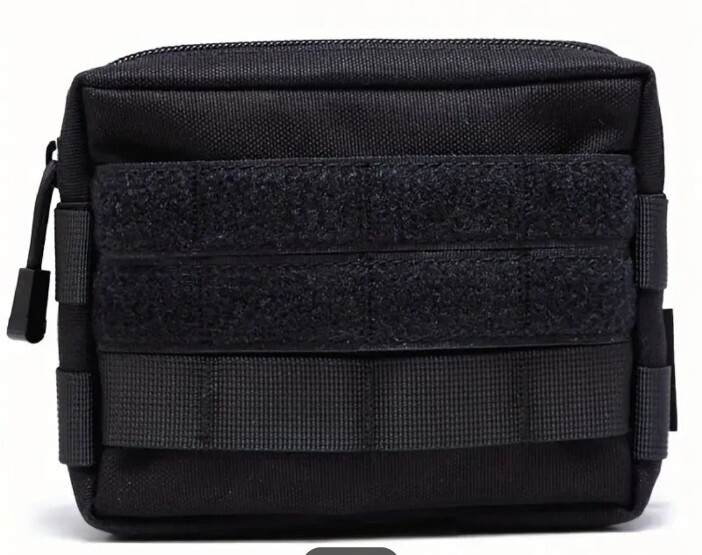 Molle Pouch Black Great For Backpack, EDC