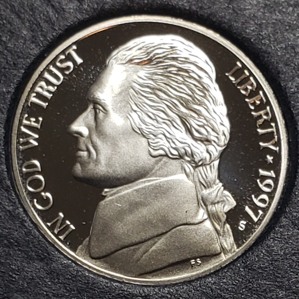 1997-S Gem Proof Jefferson Nickel