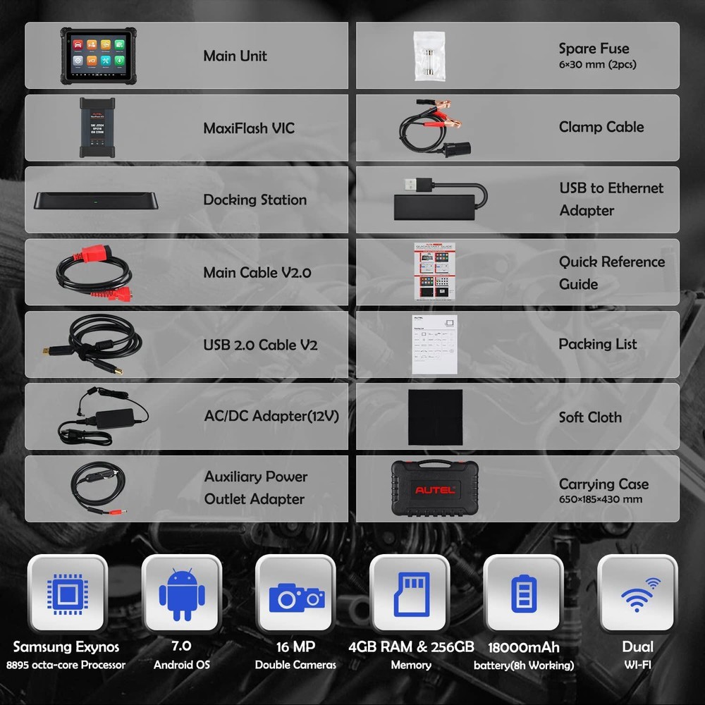2023 Autel MaxiSys ULTRA Lite MS919 Diagnostic Scanner Advanced VCMI Programming