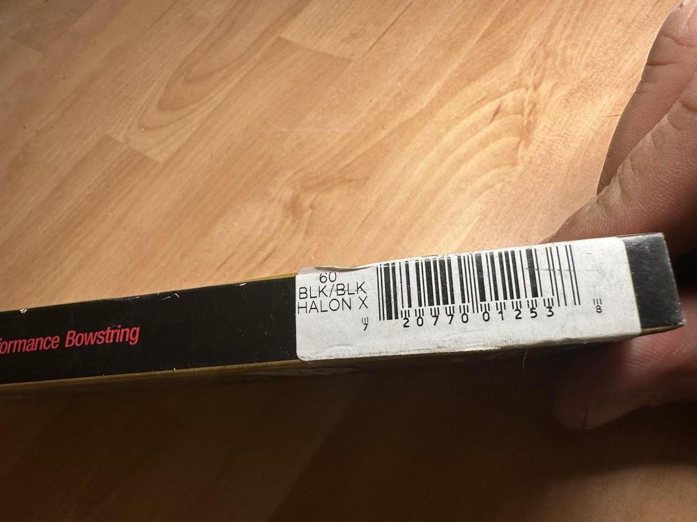 ZEBRA TROPHY BOW STRING 60Inch Halon X 720770012538