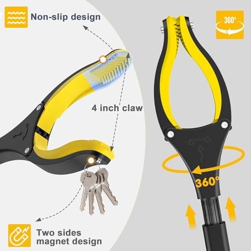 44 Inch Extra Long Foldable Grabber
