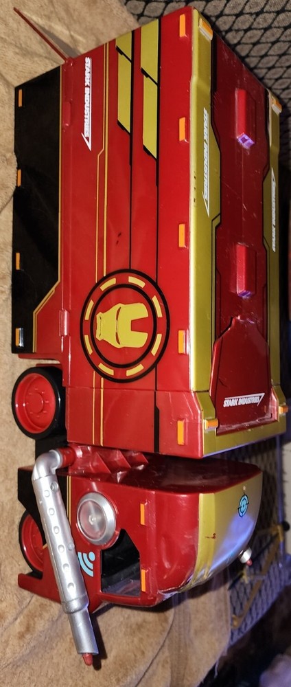 Marvel Comic Iron Man 2 Touch Tech 13 Inch Stark Industries Mobile Headquarters