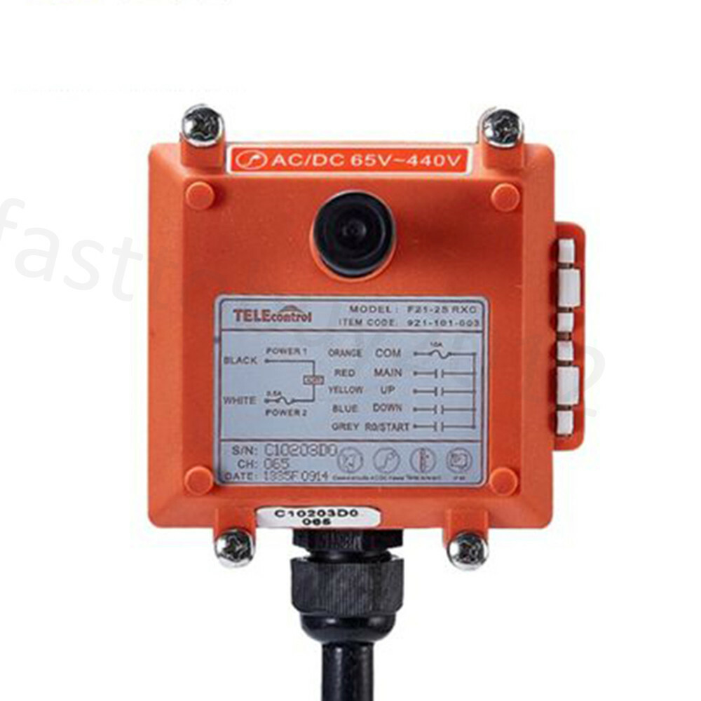 Two Button Wireless Industrial Radio Remote Control Transmitter Receiver 440V