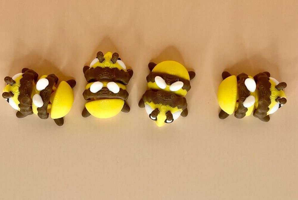 3D Printed Jiggle Pet Bee