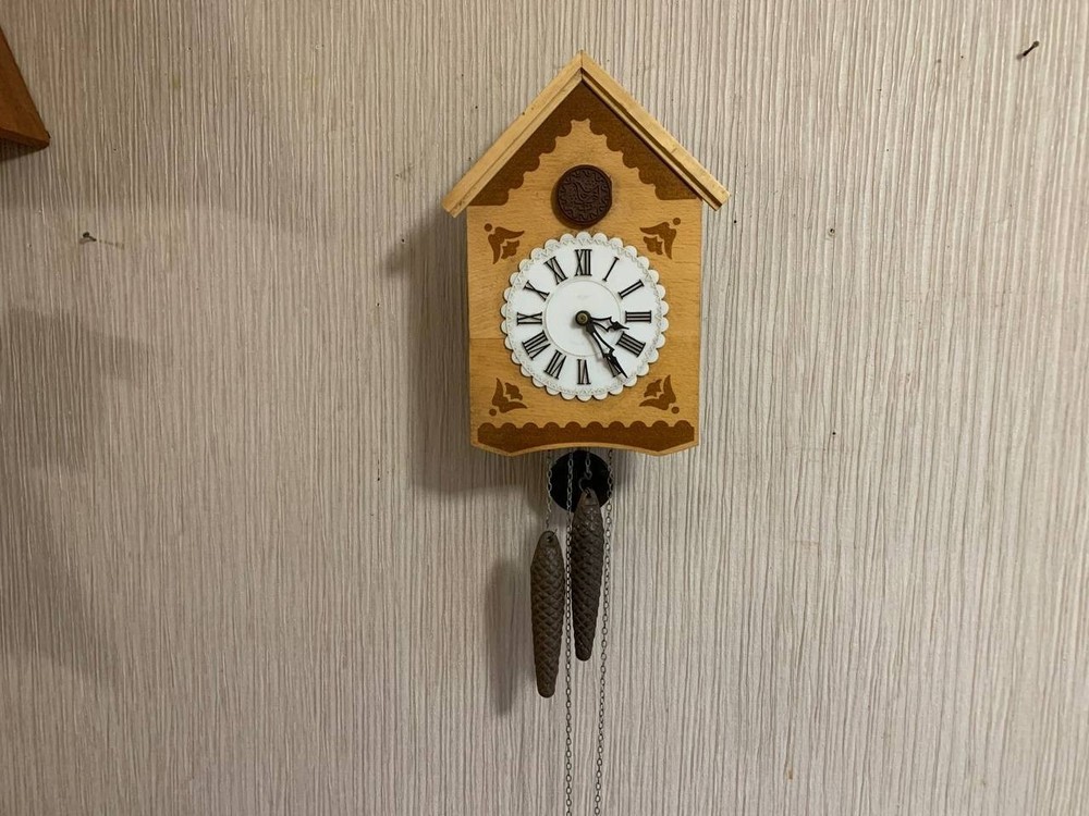 Soviet Vintage Cuckoo clock, USSR clock, Soviet working clock, Working cuckoo