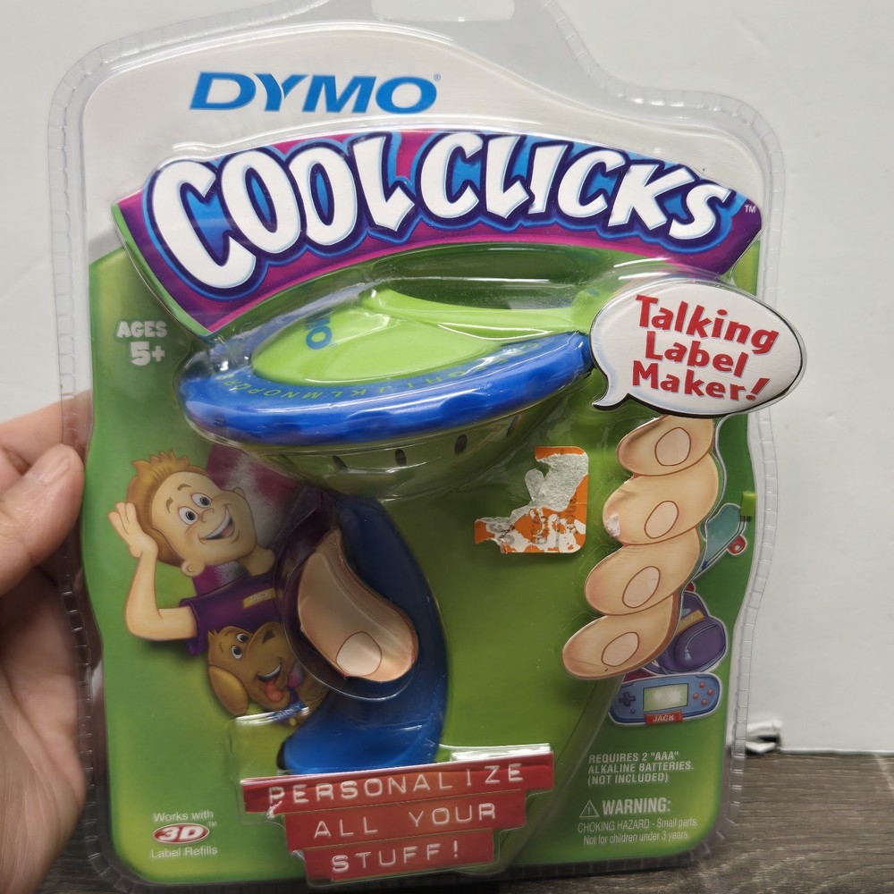 DYMO Cool Clicks Talking Label Maker New