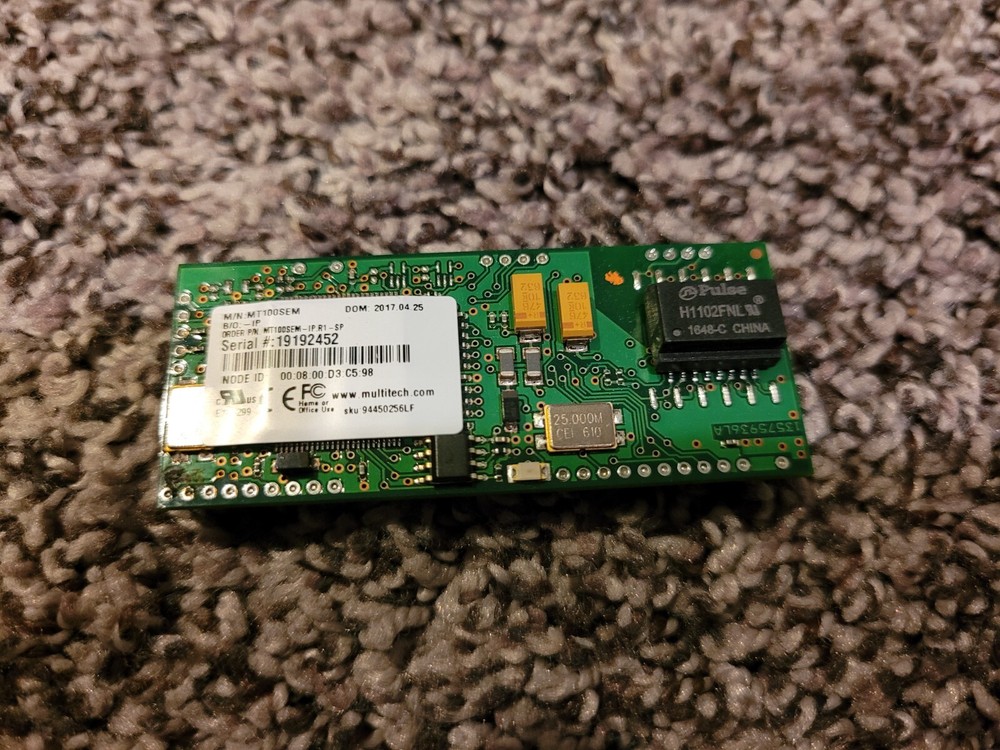 Multi-Tech MT100SEM-L-IP.R1-SP Network Modules Serial-to-Ethernet IP Device_2
