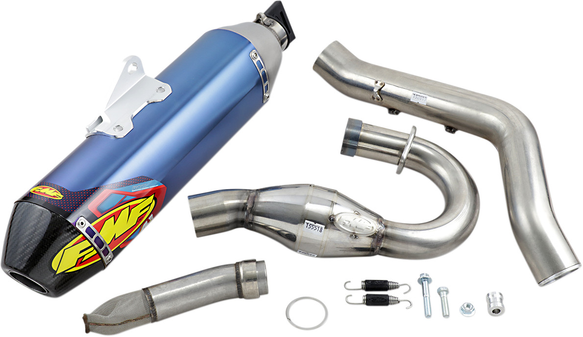 FMF 4.1 Ti Exhaust w/ SS Megabomb Header 044438 Yamaha YFZ450R 2009-2025