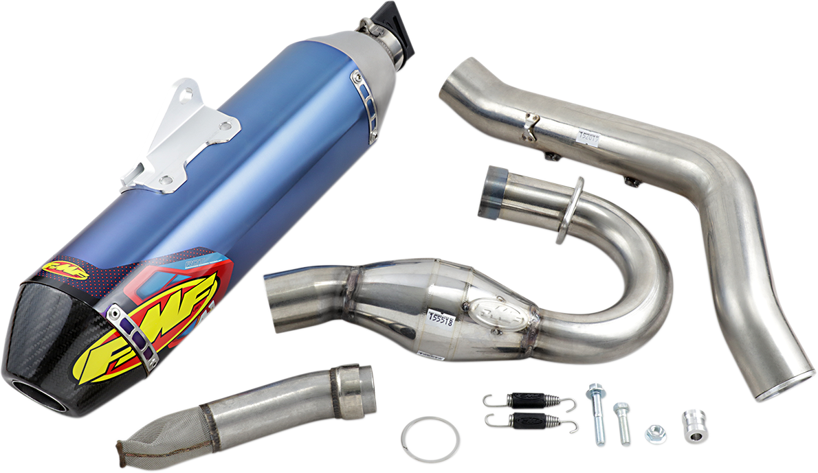 FMF 4.1 Ti Exhaust w/ SS Megabomb Header 044438 Yamaha YFZ450R 2009-2025