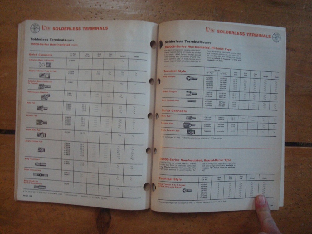 1991 Klein Tools Catalog 134 including VACO products