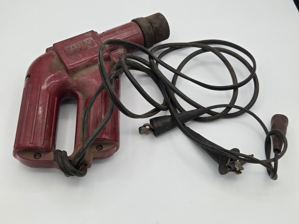 Vintage Sun Electric Model 45 Timing Light Red Bakelite