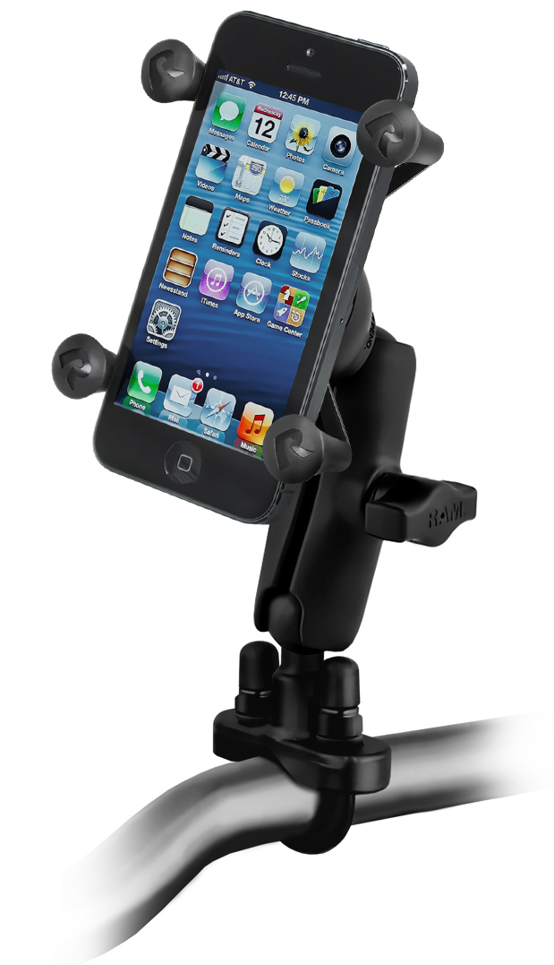 RAM-B-149Z-UN7U RAM Motorcycle Mount with Universal X-Grip SmartPhone Cradle