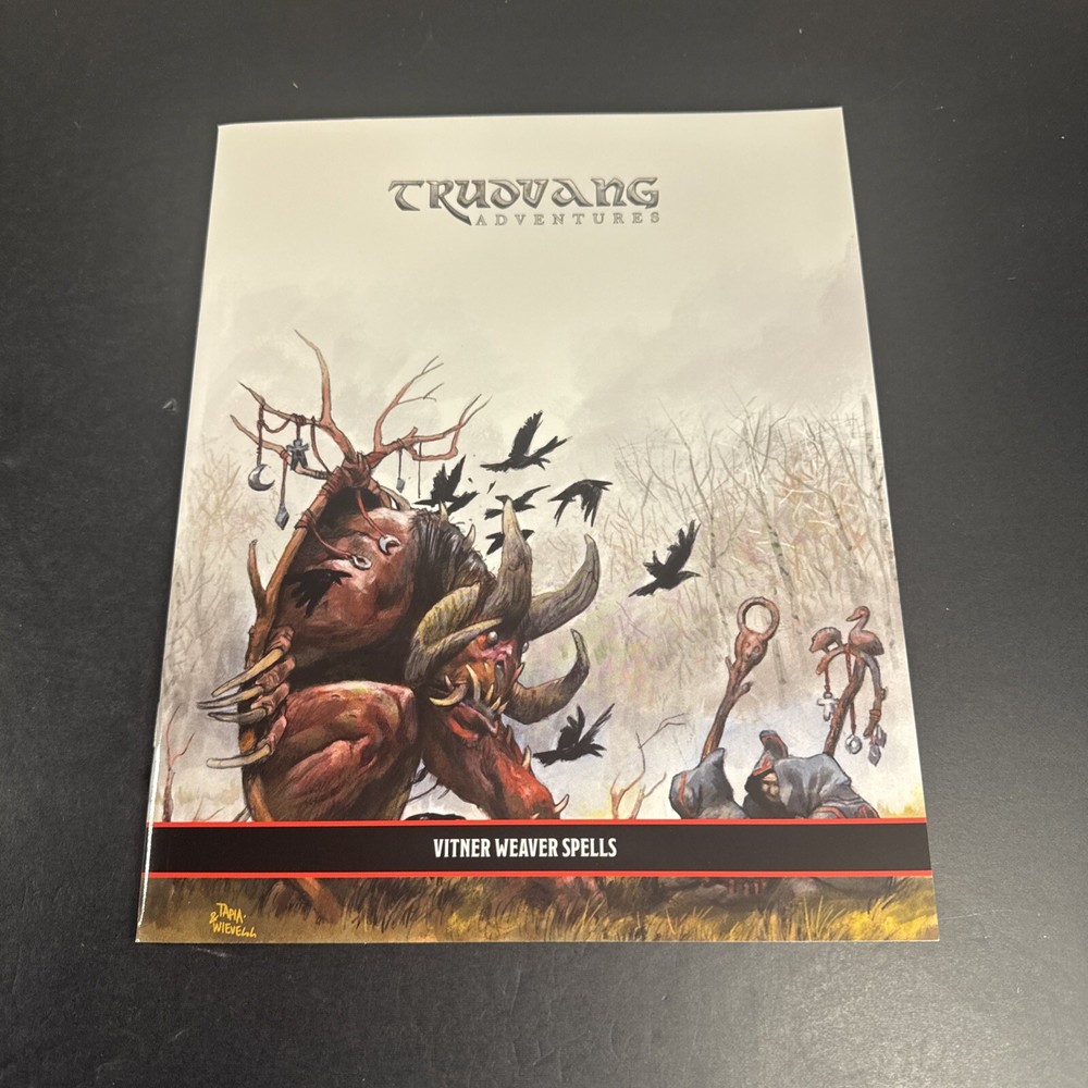 Riotminds RPG Vitner Weaver Spells NM
