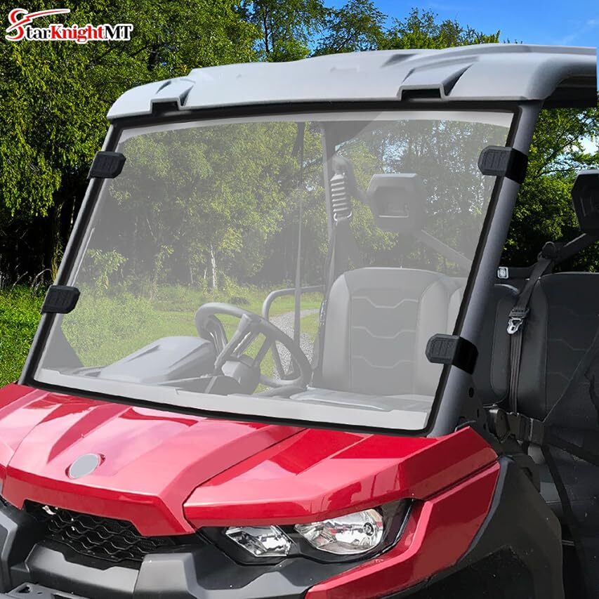 UTV Full Windshield Scratch Resistant for Can-Am Defender HD 5 /8 /10 2016-2023