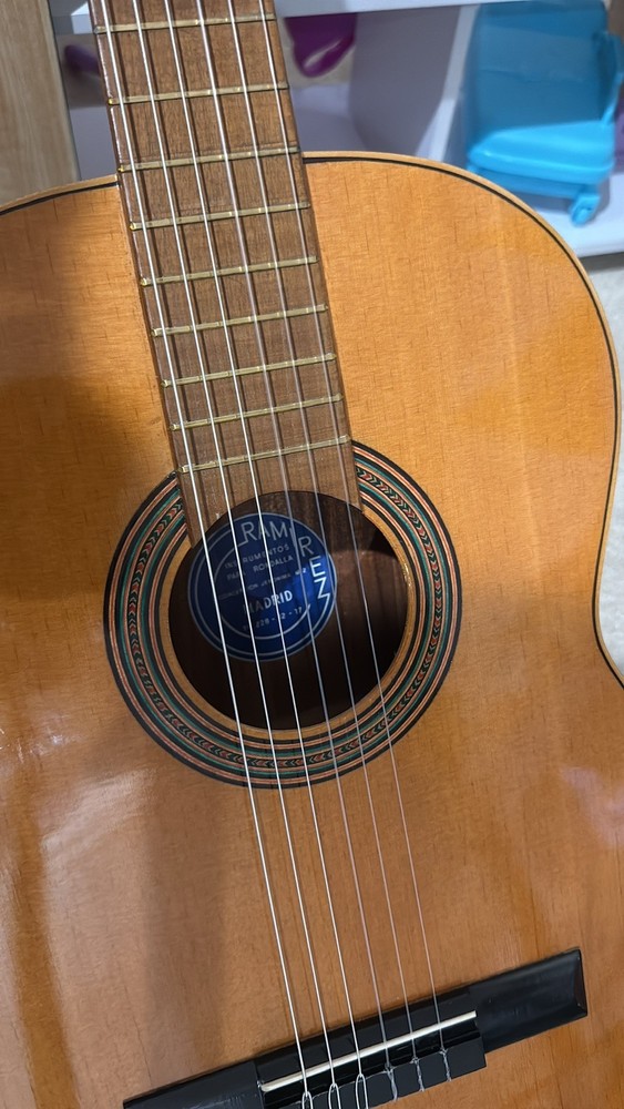 Ramirez Cedar Top Classical Guitar 1965