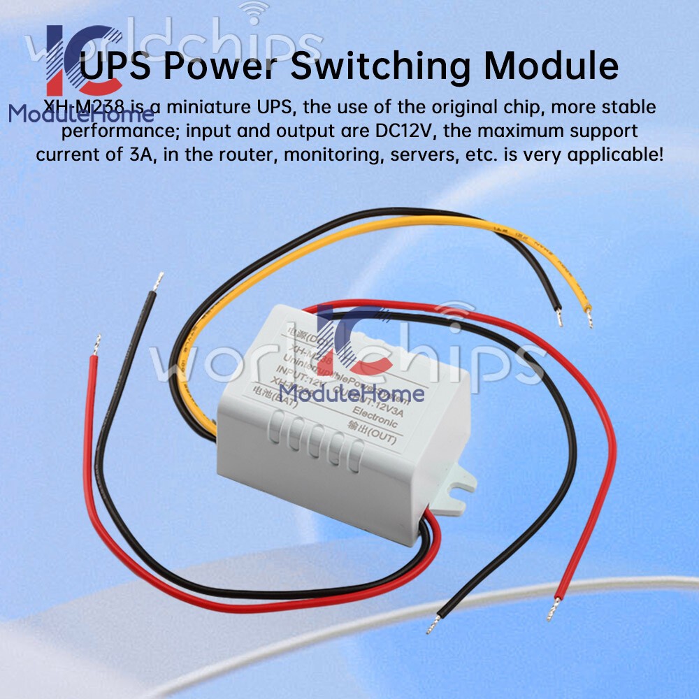XH-M238 Power Module UPS Uninterruptible Controller Emergency Power Switching