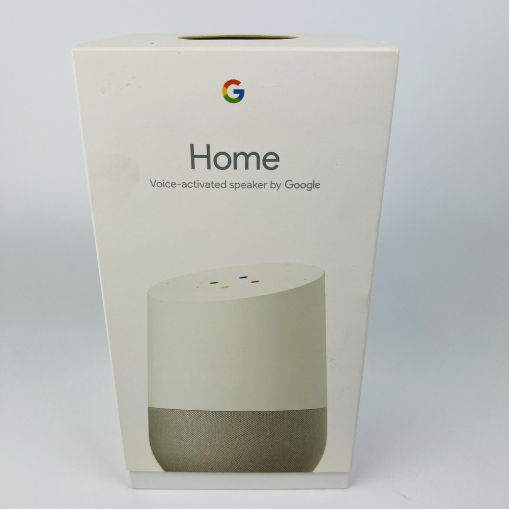 Google Home Smart Assistant – White (Missing Power Cable)