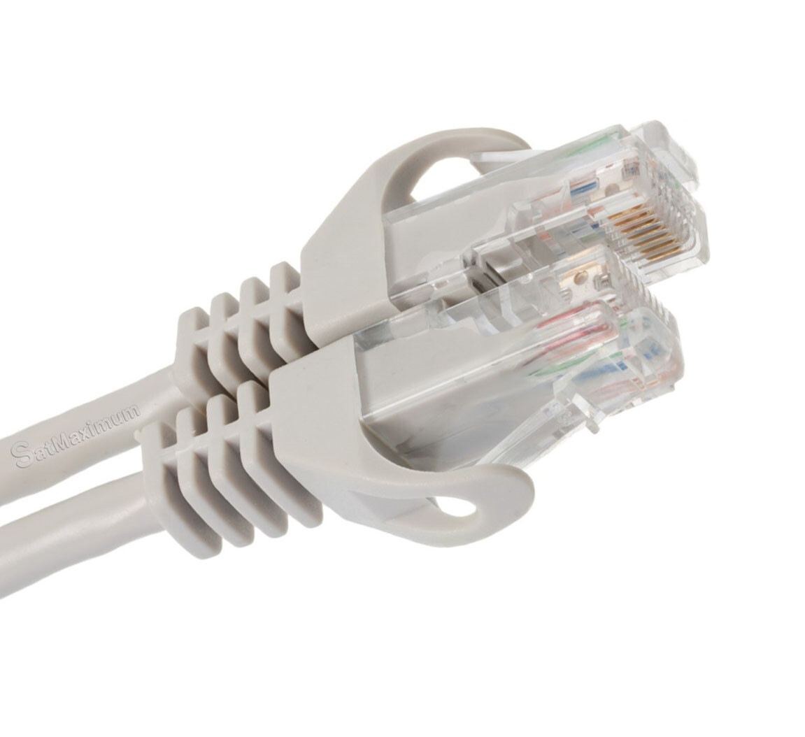 CAT6e/ CAT6 Ethernet LAN Network RJ45 Patch Cable Gray 1.5FT- 20FT Multipack LOT