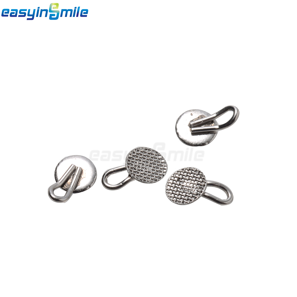 10x Dental Orthodontic Traction Hook Bondable Round Type Caplin Hooks 3mm