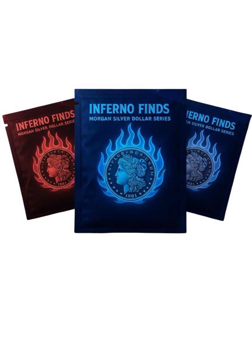 🔥 Inferno Finds™ — Morgan Silver Dollar Series (32‑Year Run) 🔥