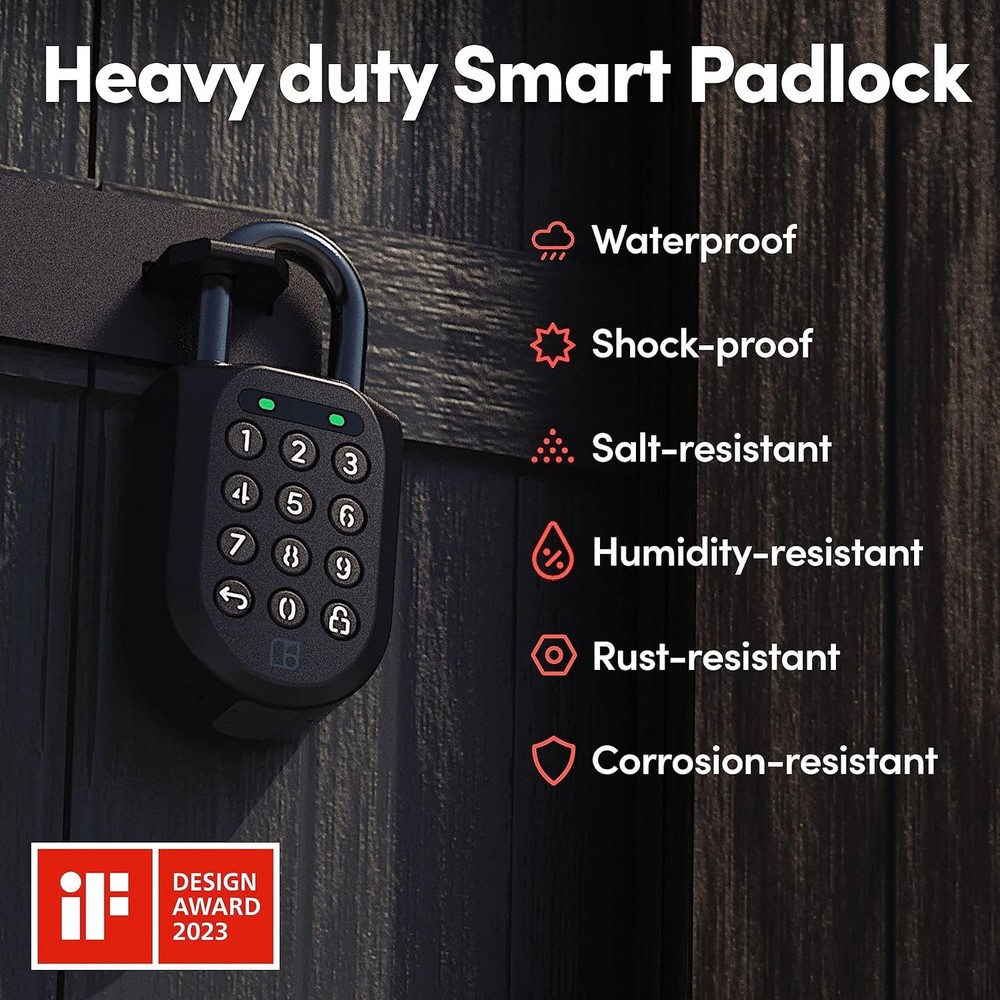 New Smart Padlock 2nd Generation (SP2), The Most Secure Smart Padlock