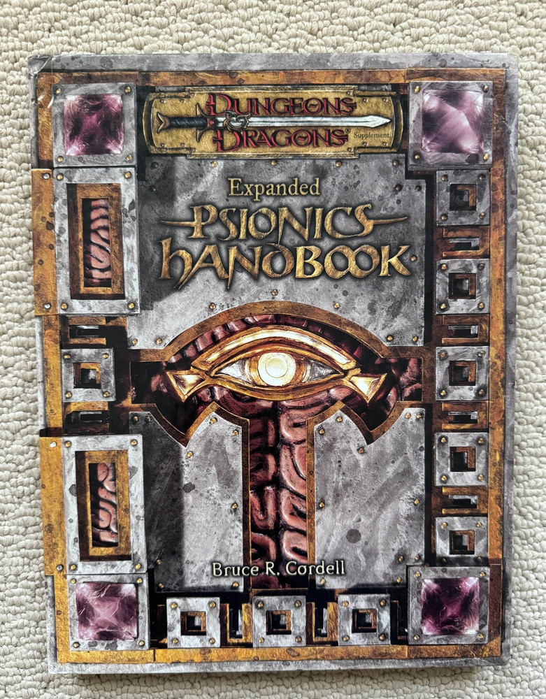 Expanded Psionics Handbook - Dungeons & Dragons D&D 3.5 - Acceptable