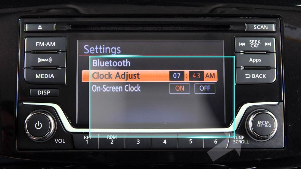 Crystal Clear Screen Protector for 2016 Nissan Sentra Vehicle Navigation