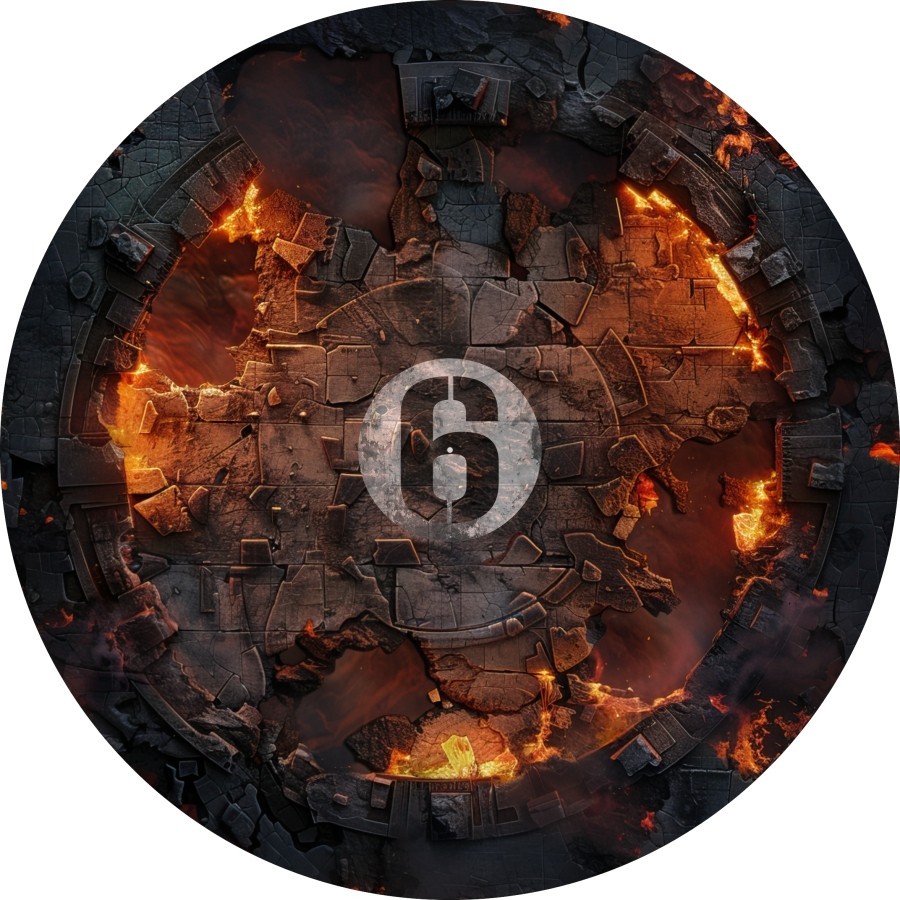 Objective Markers Set - 7.57" - Hellscape - Compatible w/ Warhammer 40K