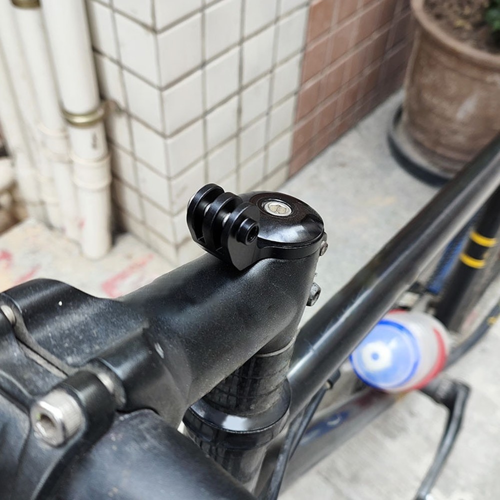 Headset Camera Bicycle Stem Holder Compatibility Secure Camera Mounting