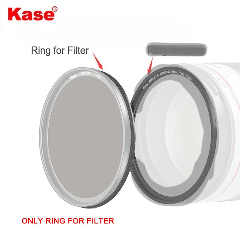 Kase Magnetic Adapter Ring ( Thread Filter Second Change Magnetic Filter )