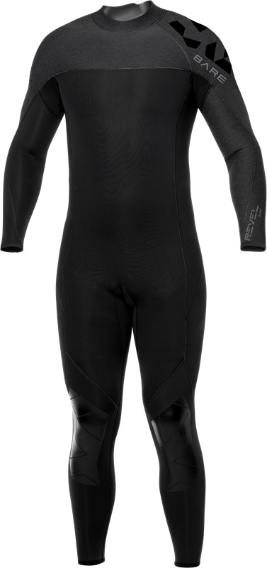 Bare Mens 3/2mm Revel Full Wetsuit