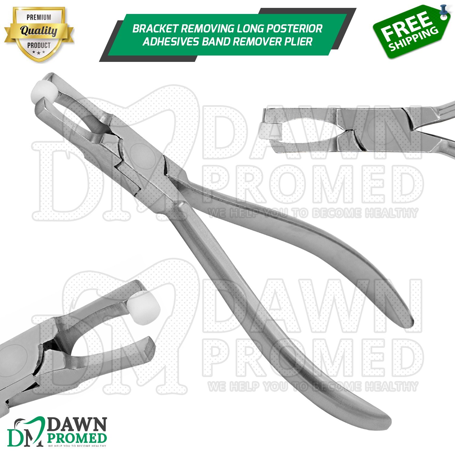Bracket Removing Long Posterior Adhesives Band Remover Dental Orthodontic Pliers