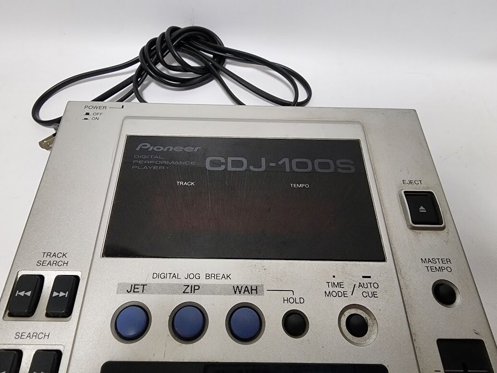 Pioneer DJ CDJ-100S Professional CD Player silver Compact Disc Player