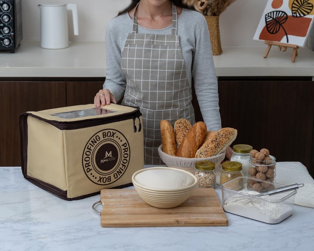 Bread Proofing Box – Bread Proofer, Dough Fermentation Box with Carry Bag, Sourd